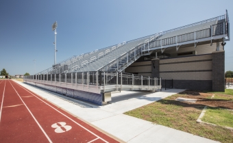 Timberlake Construction project - Edmond North High School Stadium