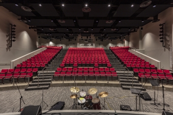 Timberlake Construction project - Gabe Memorial Performing Arts Center