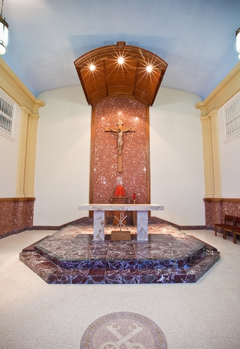 Timberlake Construction project - St. Peter’s Catholic Church Sanctuary Renovation