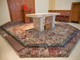 Timberlake Construction project - St. Peter’s Catholic Church Sanctuary Renovation