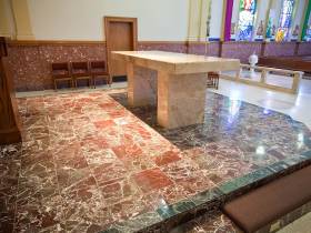 Timberlake Construction project - St. Peter’s Catholic Church Sanctuary Renovation