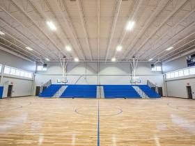 Timberlake Construction project - Highland East Junior High Gymnasium