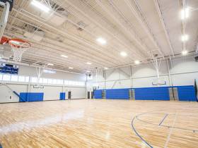 Timberlake Construction project - Highland East Junior High Gymnasium