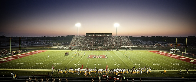 mustang broncos football