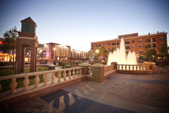 Timberlake Construction project - Bricktown Fountain